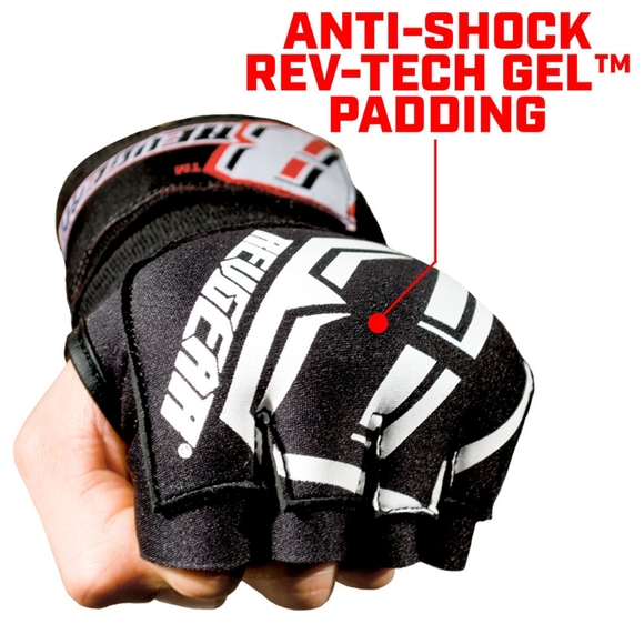 NEW Revgear Gel Hand Wraps with Wrist Wrap, black - Picture 5 of 6